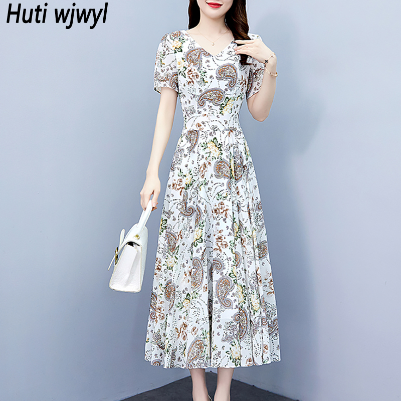 2025 Print Vintage Elagant Bod - Sundress Midi Floral 评论和价格
