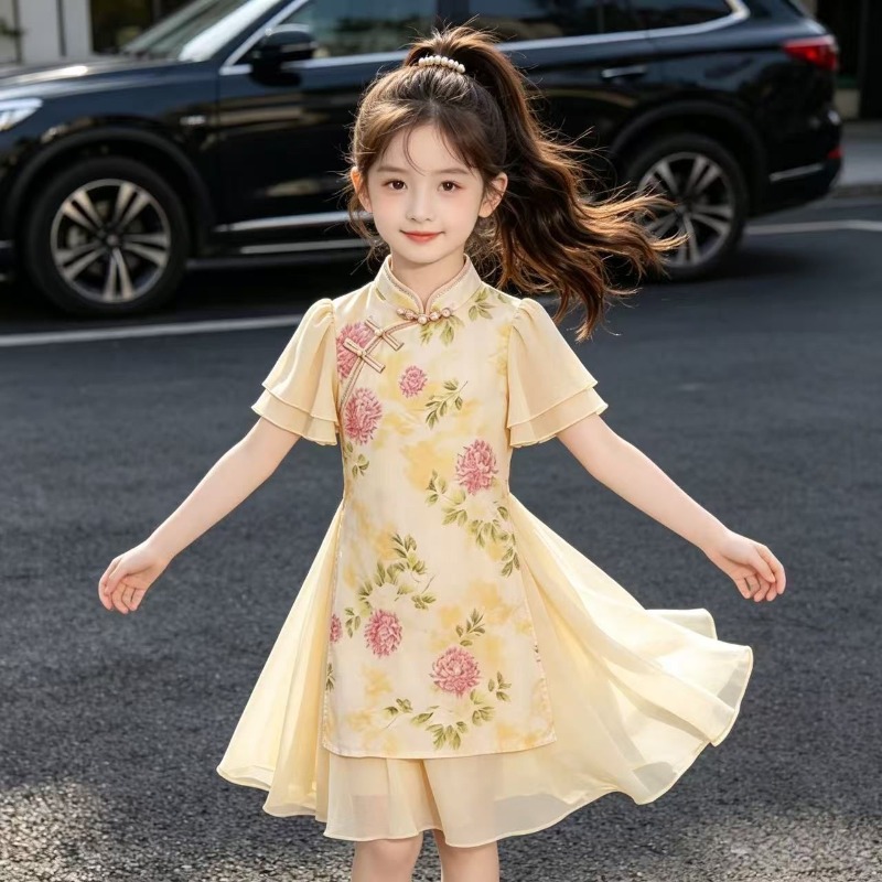 New Summer Girls Tulle Sweet L - Summer Loving Kids Clothing 评论和价格