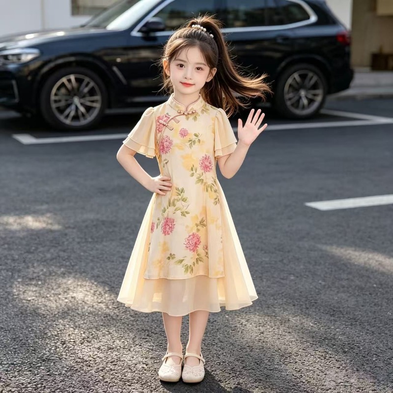 New Summer Girls Tulle Sweet L - Summer Loving Kids Clothing 评论和价格