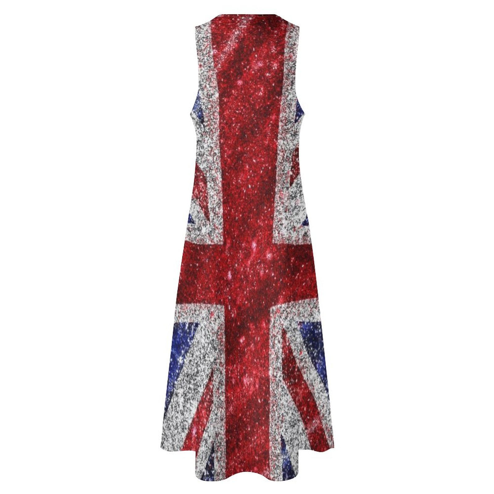 Faux Glitter Union Jack Flag U - Womens Summer Clothing Uk 评论和价格