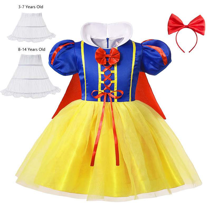 Snow White Princess Dress Kids - Summer Clothing Kids 评论和价格