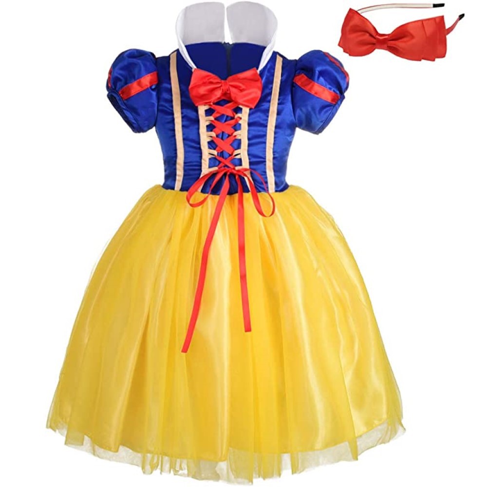 Snow White Princess Dress Kids - Summer Clothing Kids 评论和价格