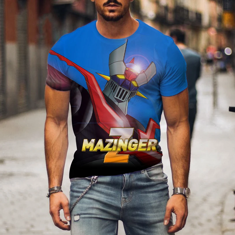 2026 Mazinger Z Anime Mecha 3D - Summer Clothing Over 50 评论和价格