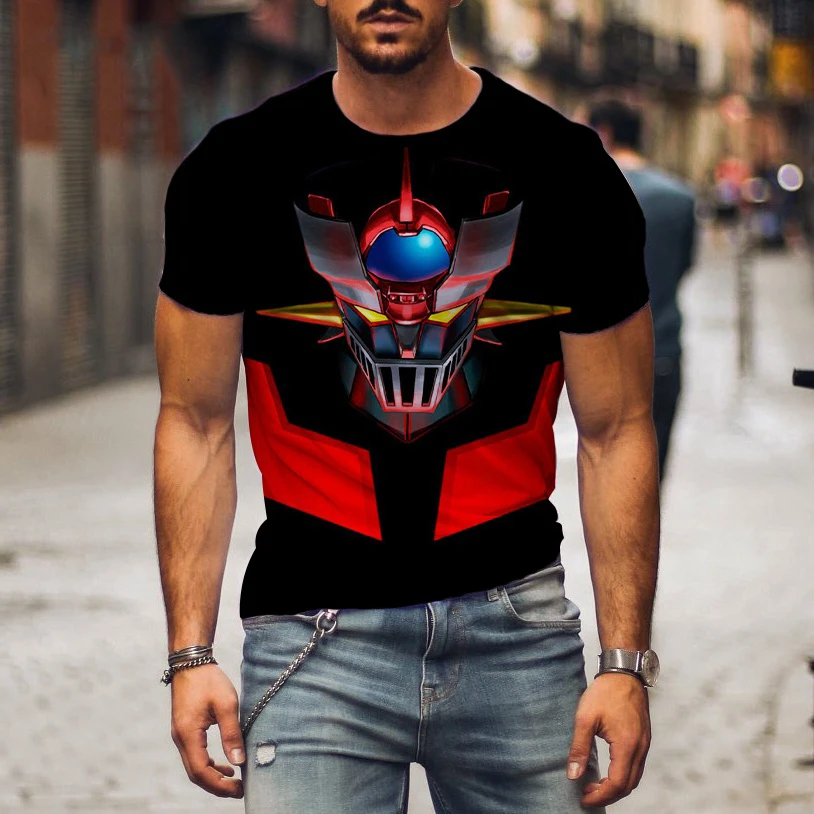 2026 Mazinger Z Anime Mecha 3D - Summer Clothing Over 50 评论和价格