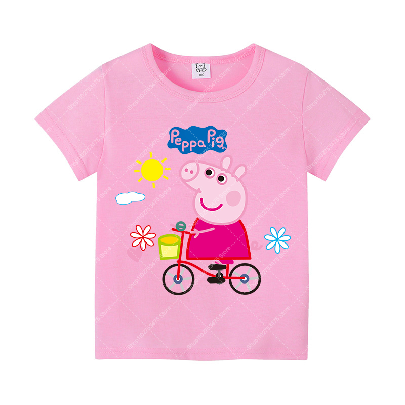 Kids Girl Cute Cotton T-shirt  - Summer Clothing Kids 评论和价格