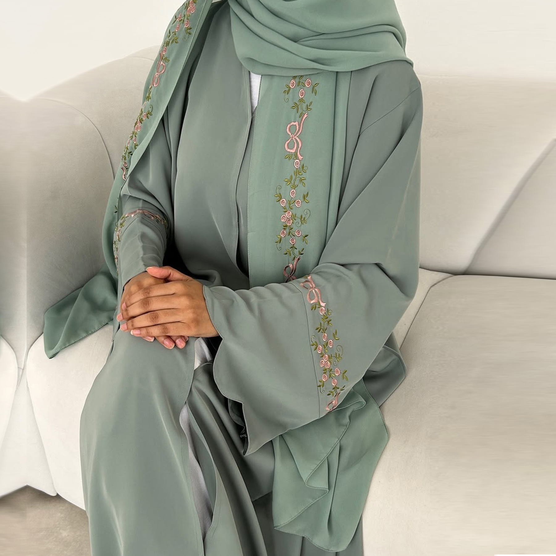 Dubai Abaya Manufacturer Islam - Summer Clothing Hijab 评论和价格