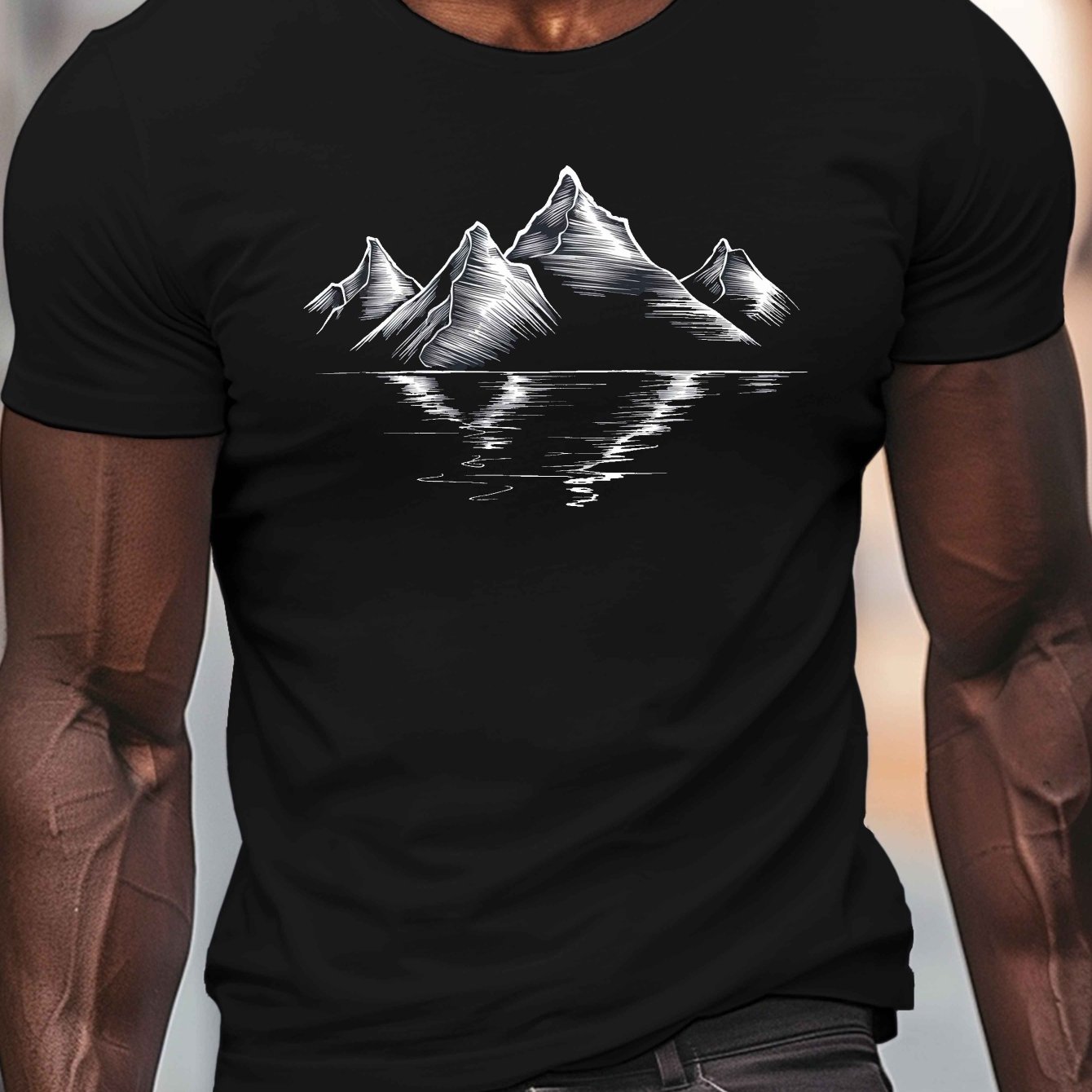 Men's Casual Royal T-Shirt wit - Summer Clothing Range 评论和价格