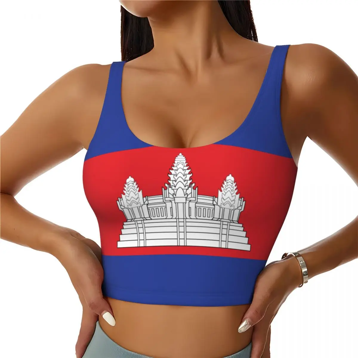 Yoga Vest Women Gym Sports Cro - Tank Top Breathable 评论和价格