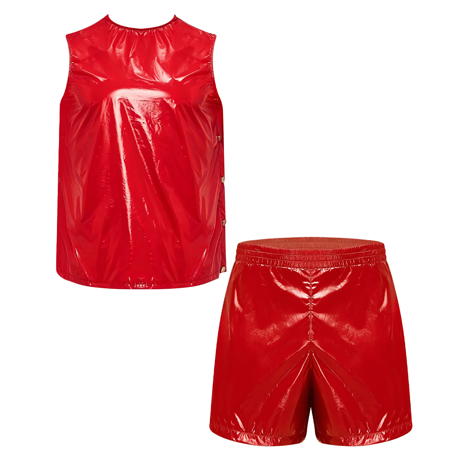 Men Waterproof Sweat 2 Piece S - Tank Top Breathable 评论和价格
