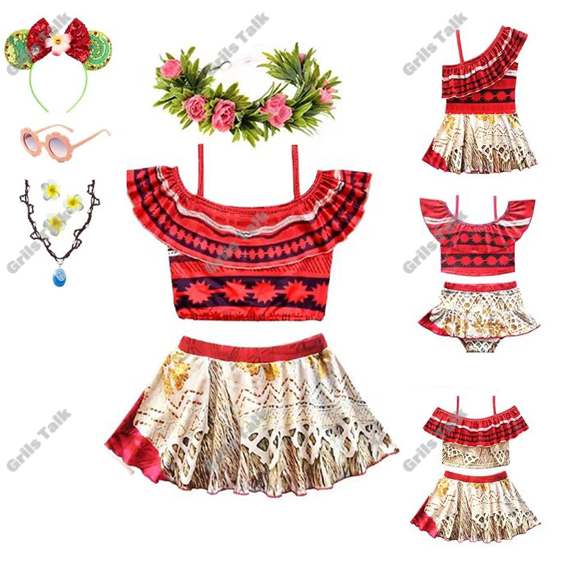 Summer Fairy Princess Moana Co - Summer Clothing Kids 评论和价格