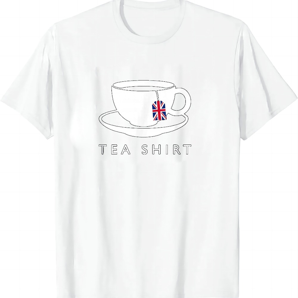 I Love English Tea UK Flag T-S - Womens Summer Clothing Uk 评论和价格