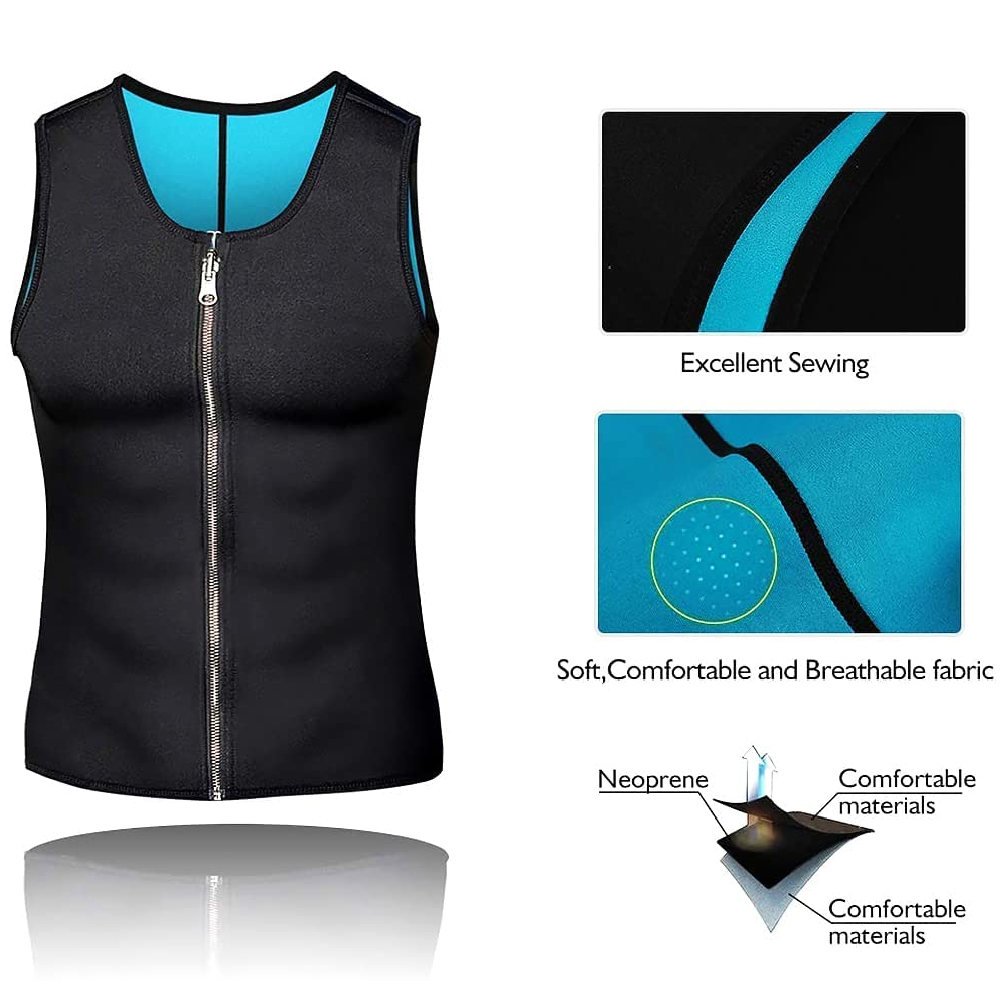 1PCS Hot Neoprene Sauna Vest f - Tank Top Breathable 评论和价格