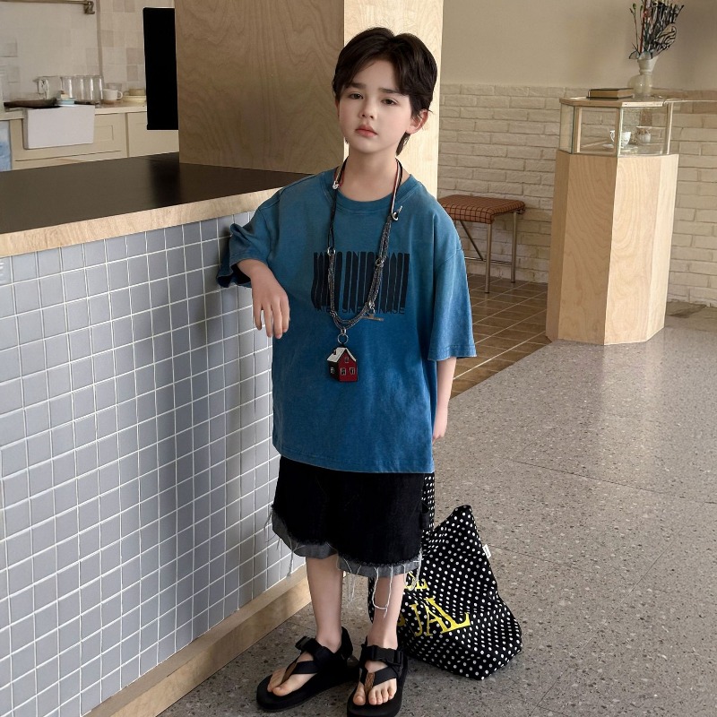 Boys Summer Denim Shorts The K - Summer Clothing Range 评论和价格
