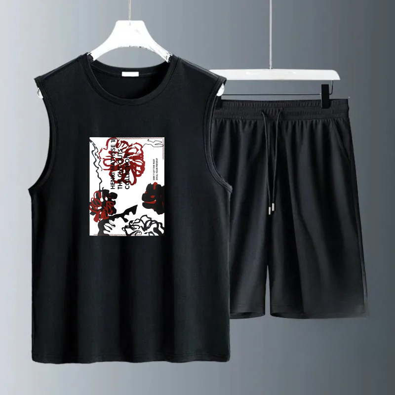 Men's Tank Top Sets 2026 Summe - Summer Clothing Beach 评论和价格