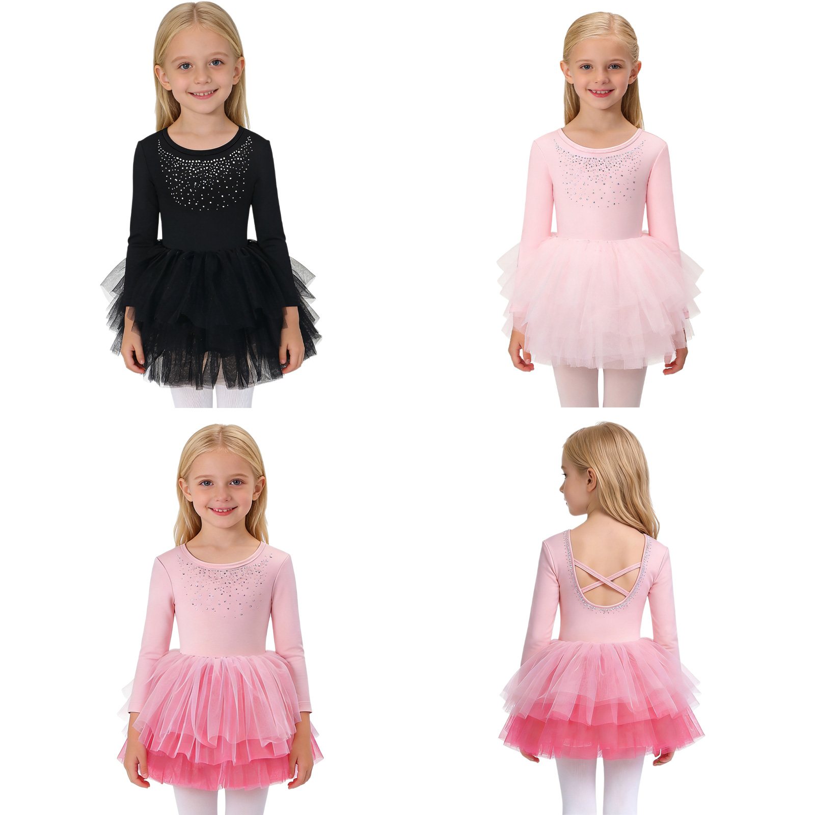 Summer Kids Dress Tutu Balleri - Summer Clothing Kids 评论和价格