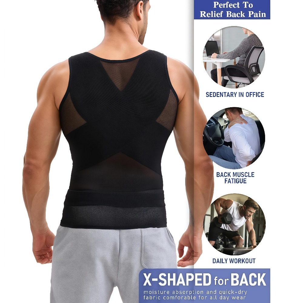 Button Adjustable Compression  - Tank Top Breathable 评论和价格