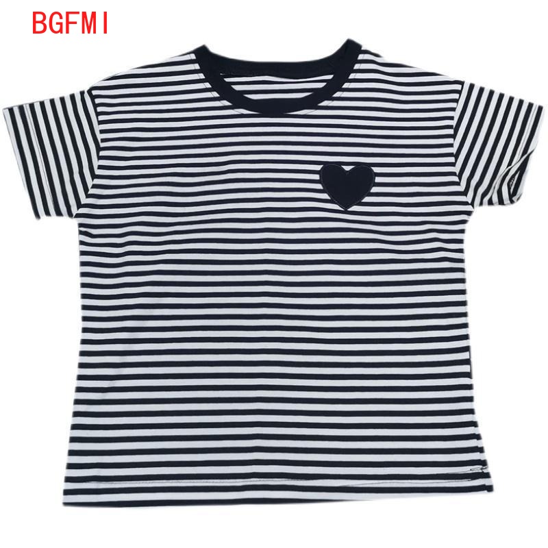 Teens Girls Cotton Striped Sho - Summer Loving Kids Clothing 评论和价格